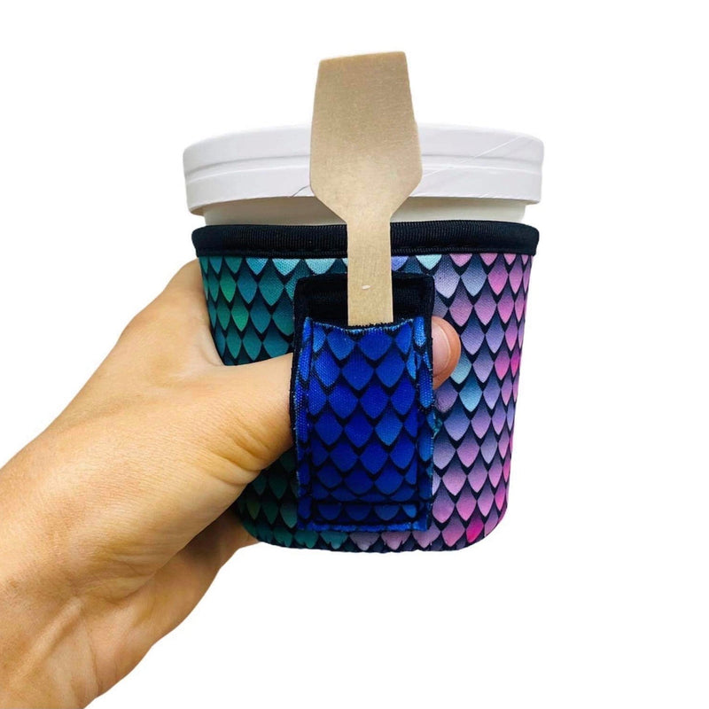Purple Mermaid Pint Size Ice Cream Handler™ - Drink Handlers