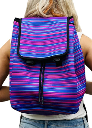 Purple Serape Backpack - Drink Handlers