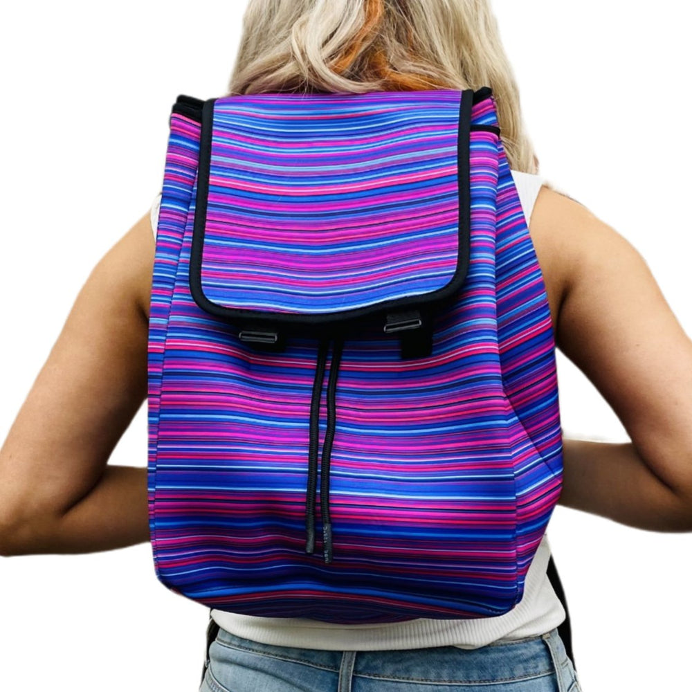 Purple Serape Backpack - Drink Handlers