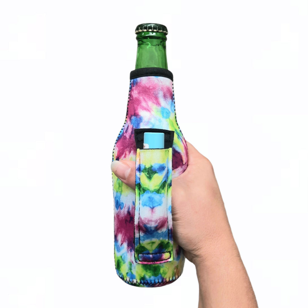 Purple Tie Dye 12oz Bottleneck Handler™ - Drink Handlers