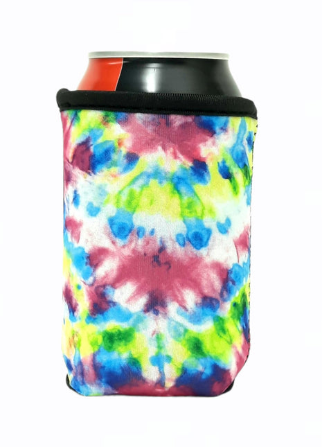 Purple Tie Dye 12oz Regular Can Sleeve - Drink Handlers