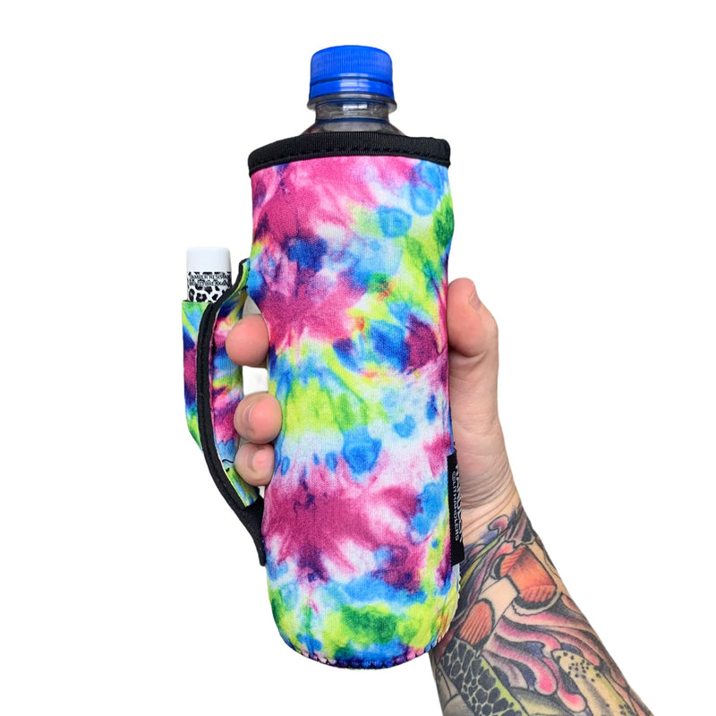 Purple Tie Dye 16-24oz Water Bottle Handler™ - Drink Handlers