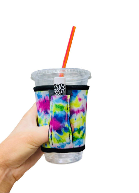 Purple Tie Dye Small / Medium Bottomless Handler™ - Drink Handlers