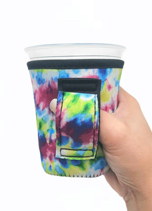 Purple Tie Dye Small & Medium Coffee Handler™ - Drink Handlers