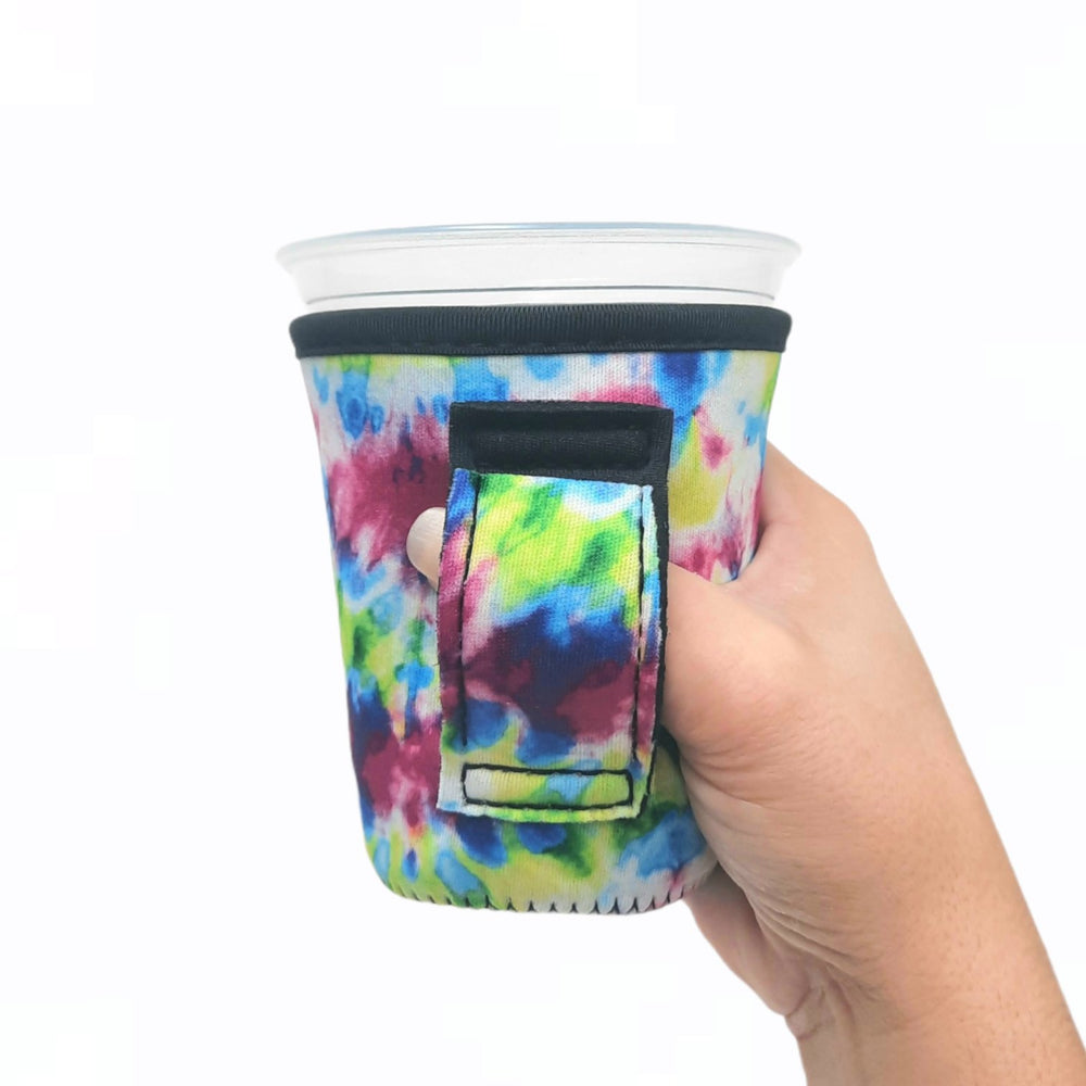 Purple Tie Dye Small & Medium Coffee Handler™ - Drink Handlers