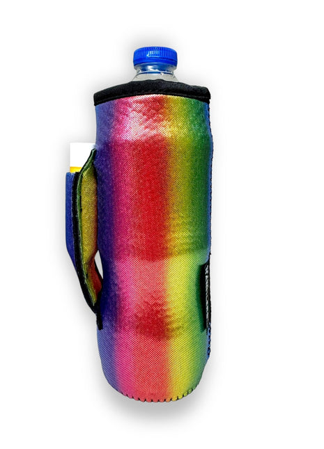 Radiant Rainbow 16-24oz Soda & Water Bottle / Tallboy Can Handler™ - Drink Handlers
