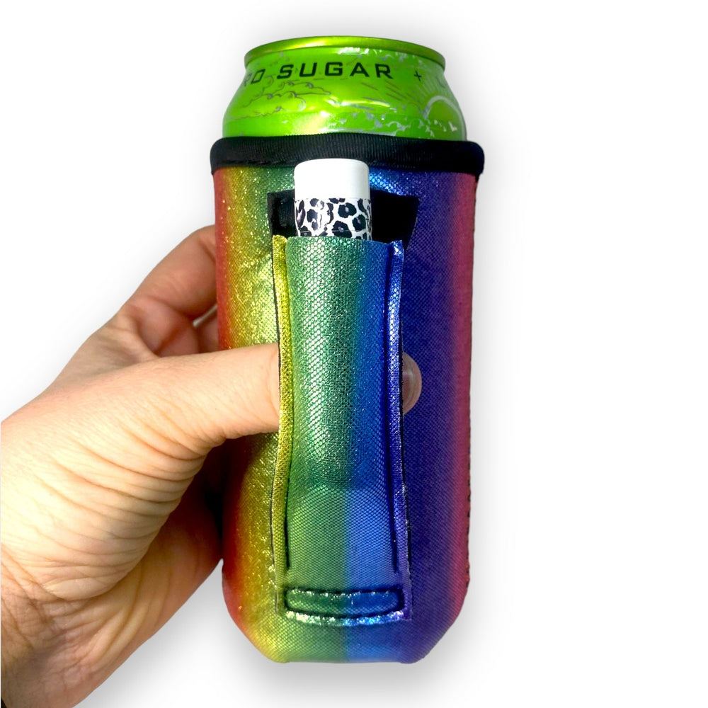 Radiant Rainbow 16oz Can Handler™ - Drink Handlers