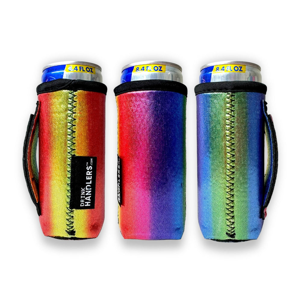 Radiant Rainbow 8-10oz Slim Can Handler™ - Drink Handlers