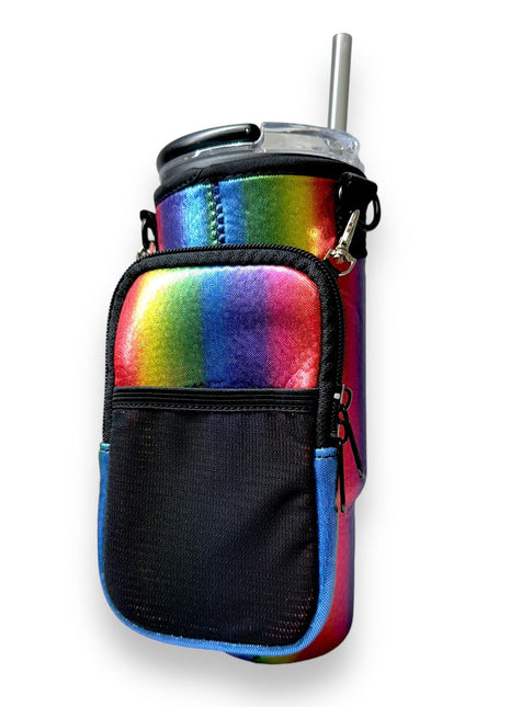 Radiant Rainbow Clip On Pocket Attachment - Drink Handlers