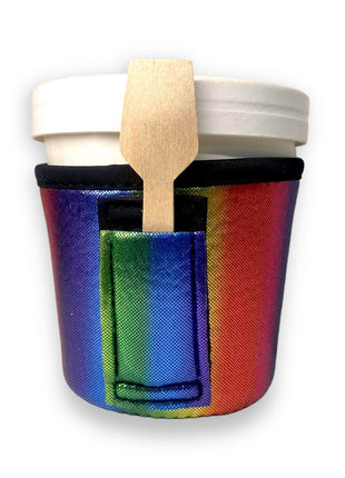 Radiant Rainbow Pint Size Ice Cream Handler™ - Drink Handlers