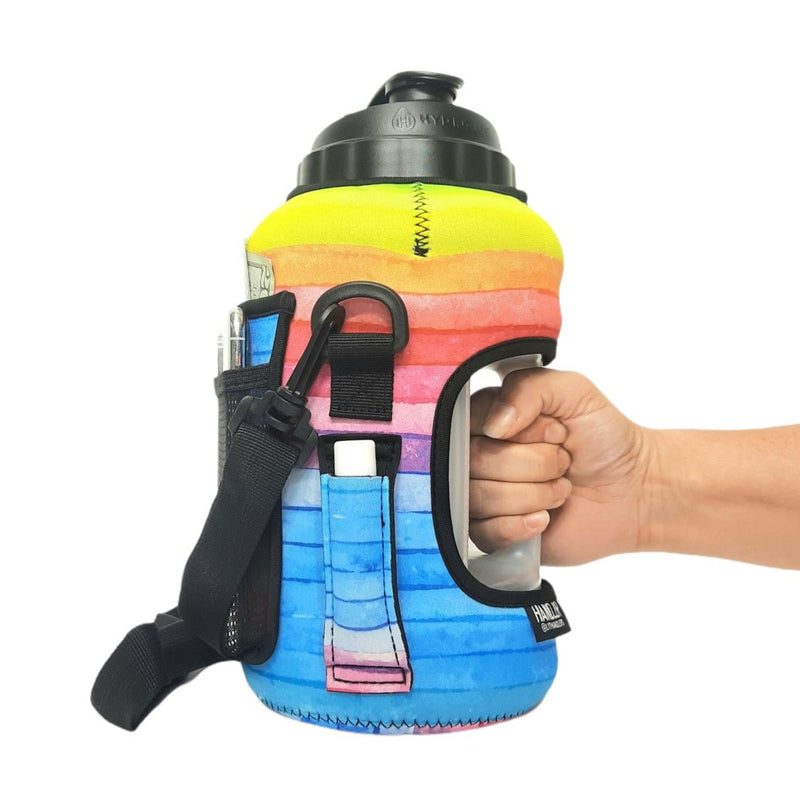 Rainbow 1/2 Gallon Jug Carrying Handler™ - Drink Handlers