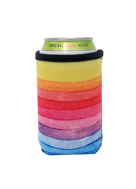 Rainbow 12oz Regular Can Sleeve - Drink Handlers