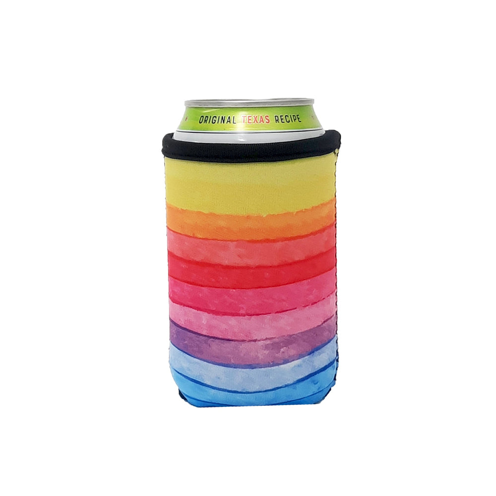 Rainbow 12oz Regular Can Sleeve - Drink Handlers