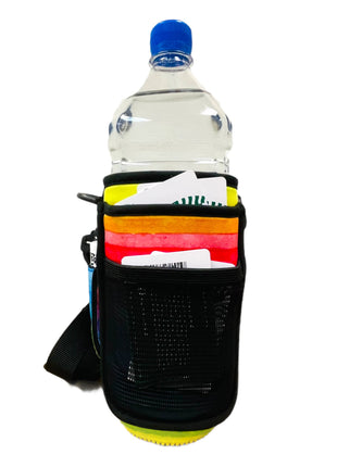 Rainbow 30-40oz Tumbler Handler™ With Carrying Strap - Drink Handlers