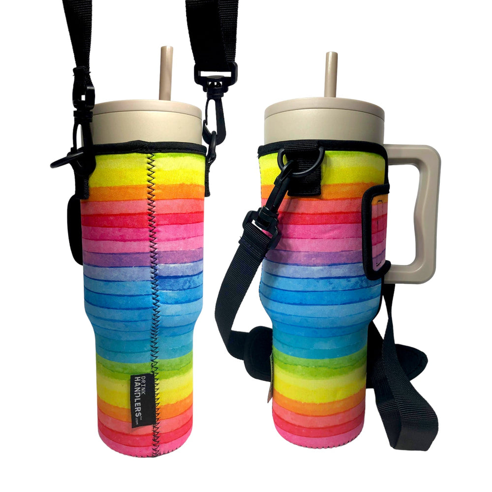 40oz tumbler cups with handle sleeves with lanyard｜TikTok Search