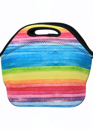 Rainbow Lunch Bag Tote - Drink Handlers