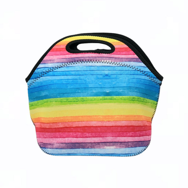 Rainbow Lunch Bag Tote - Drink Handlers