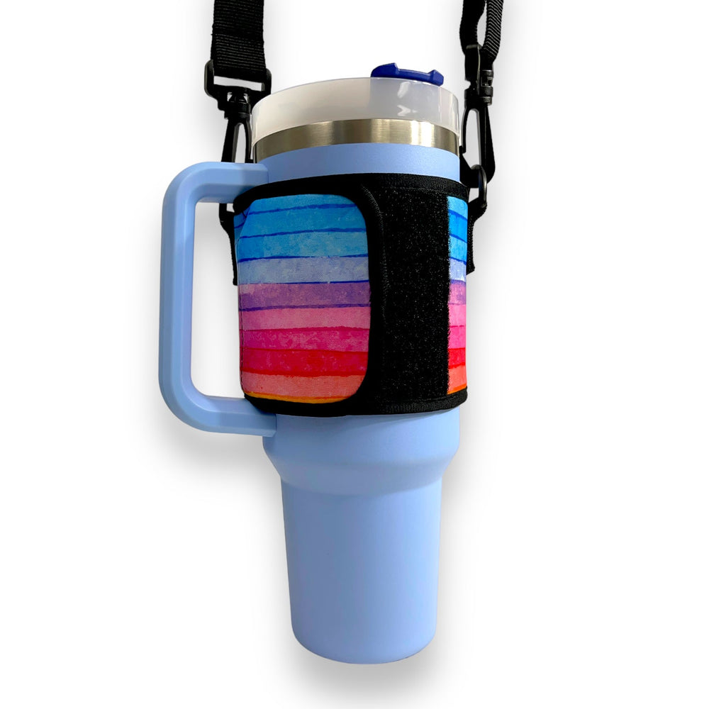 Rainbow Wrap Around Drink Pocket *PREORDER* - Drink Handlers