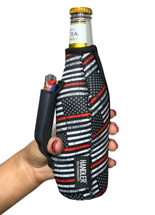 Red Line 12oz Bottleneck Handler™ - Drink Handlers
