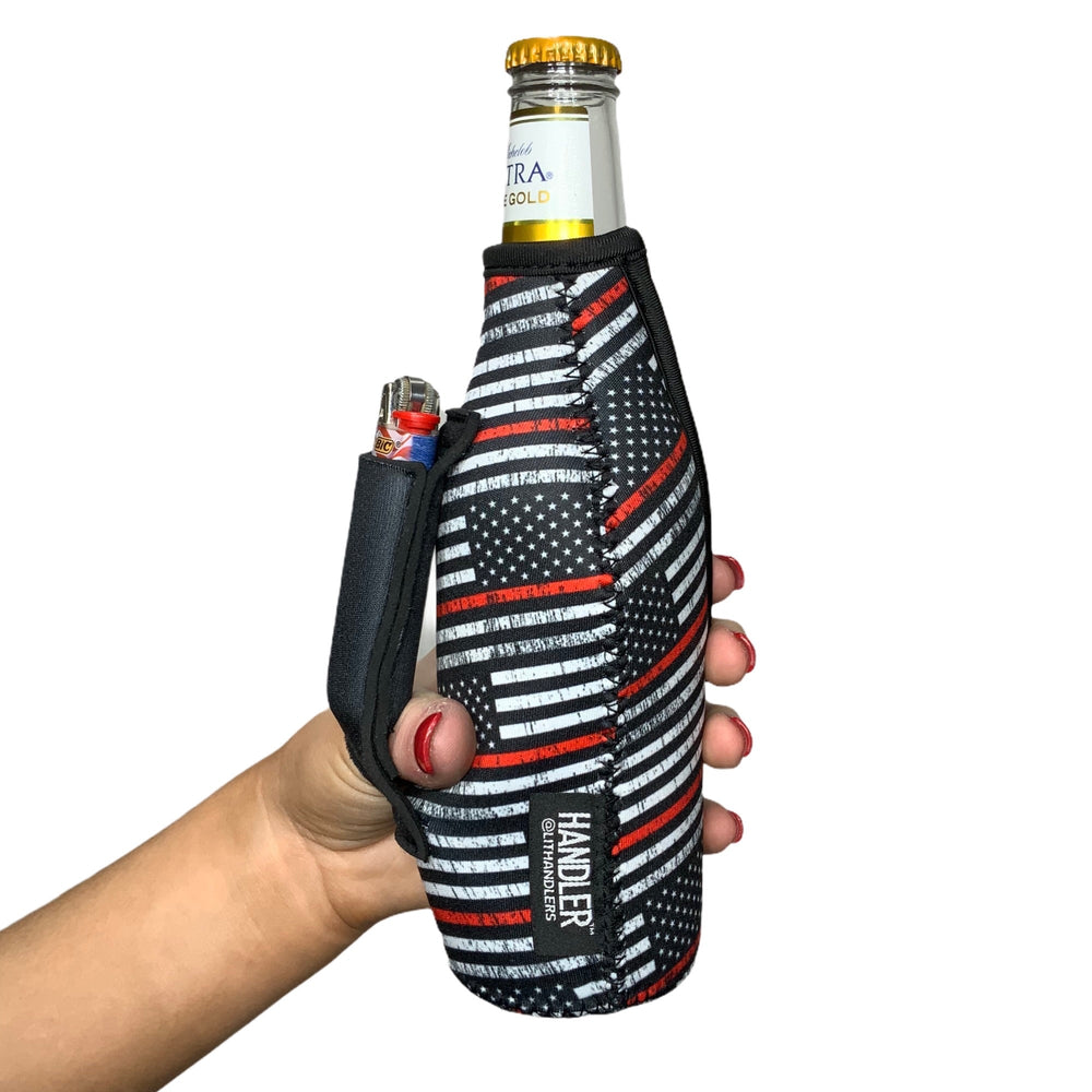 Red Line 12oz Bottleneck Handler™ - Drink Handlers