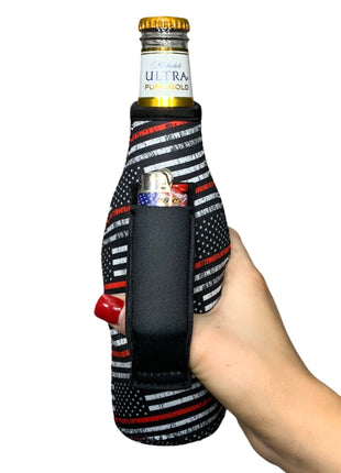 Red Line 12oz Bottleneck Handler™ - Drink Handlers