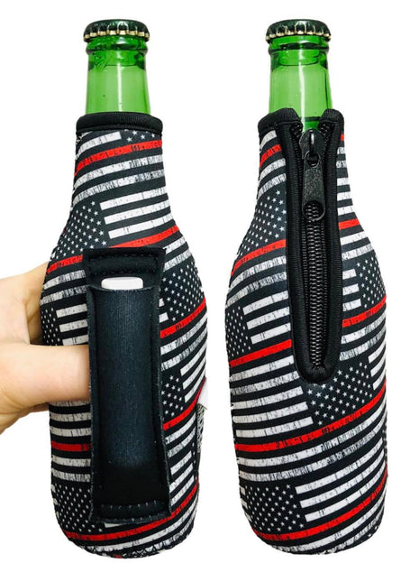 Red Line 12oz Bottleneck Handler™ - Drink Handlers