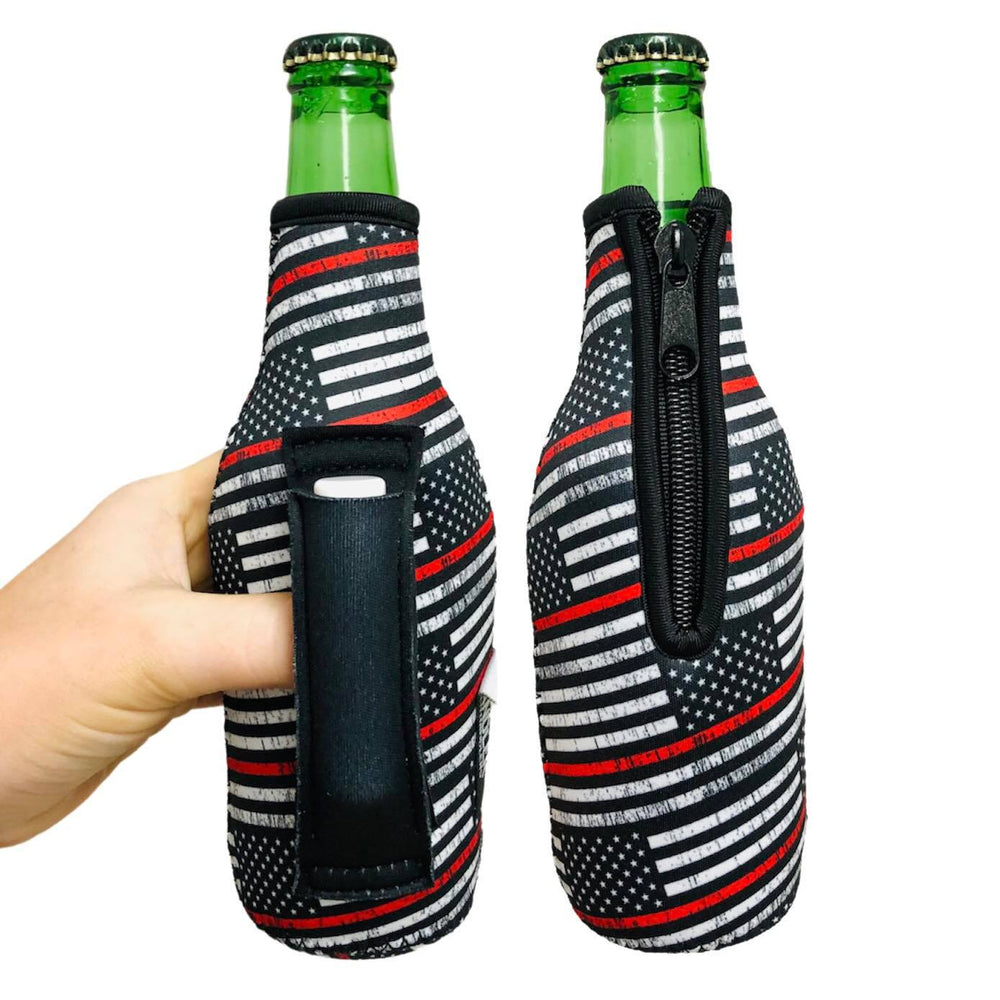 Red Line 12oz Bottleneck Handler™ - Drink Handlers