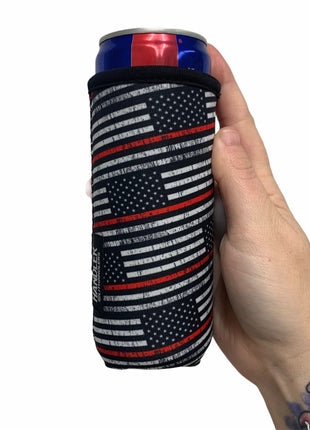 Red Line 12oz Slim Can Handler™ - Drink Handlers