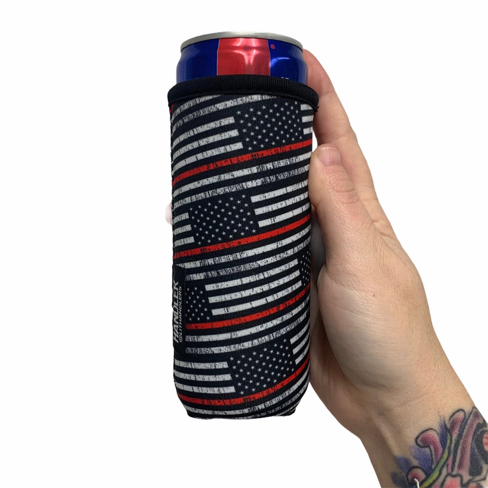 Red Line 12oz Slim Can Handler™ - Drink Handlers