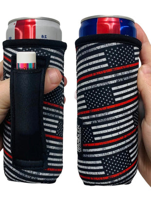 Red Line 12oz Slim Can Handler™ - Drink Handlers