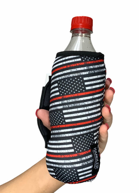 Red Line 16-24oz Water Bottle Handler™ - Drink Handlers