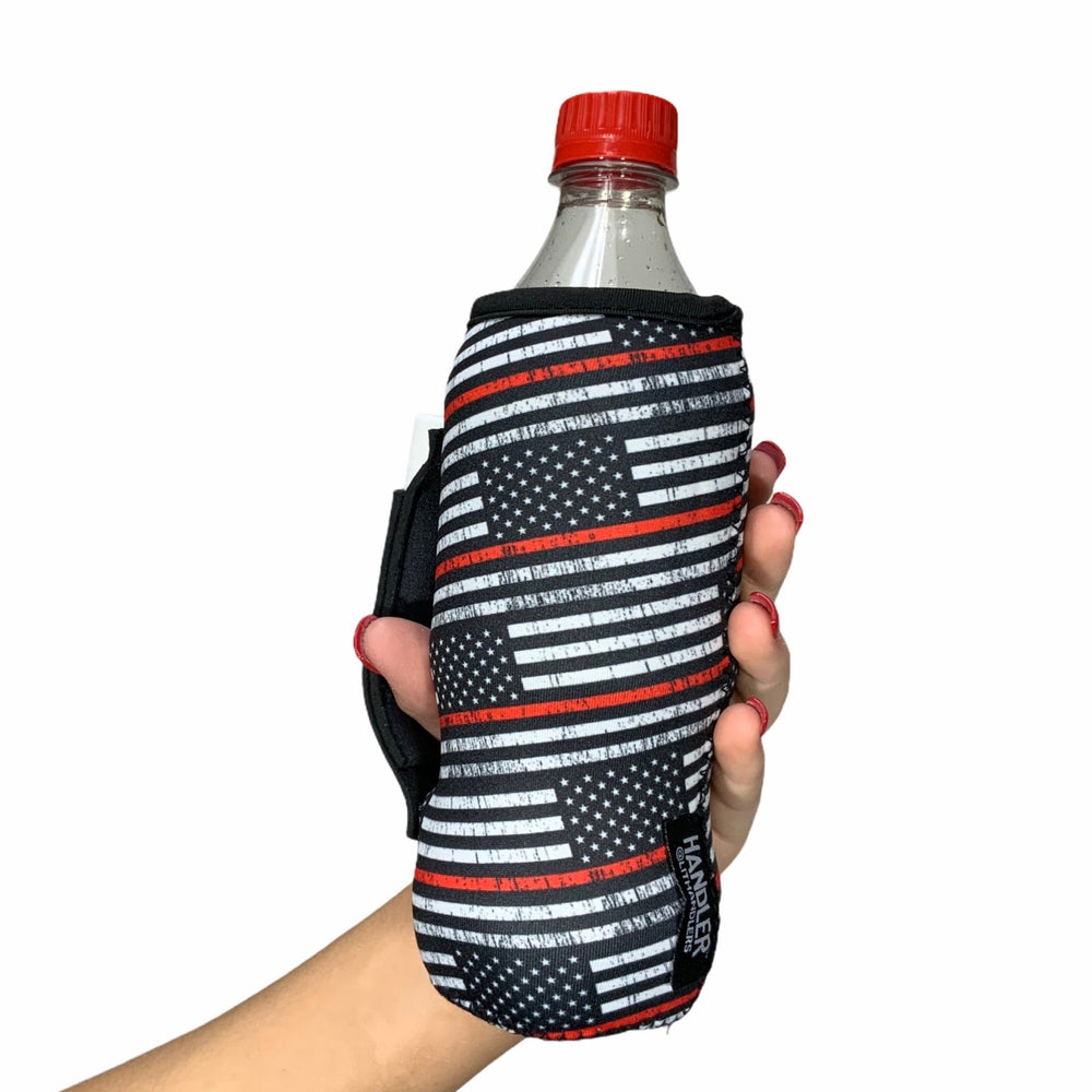 Red Line 16-24oz Water Bottle Handler™ - Drink Handlers