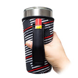 Red Line 20oz Large Coffee / Tea / Tumbler Handler™ - Drink Handlers