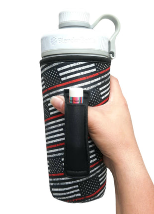 Red Line 30oz Tumbler Handler™ - Drink Handlers