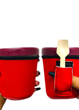 Red Pint Size Ice Cream Handler™ - Drink Handlers