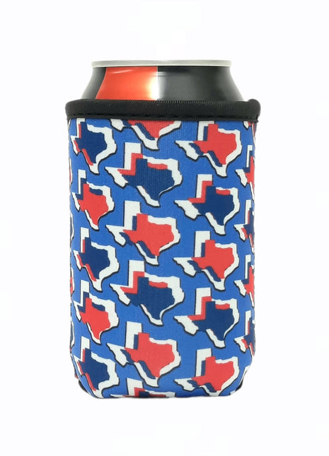 Red White & Texas 12oz Regular Can Sleeve - Drink Handlers