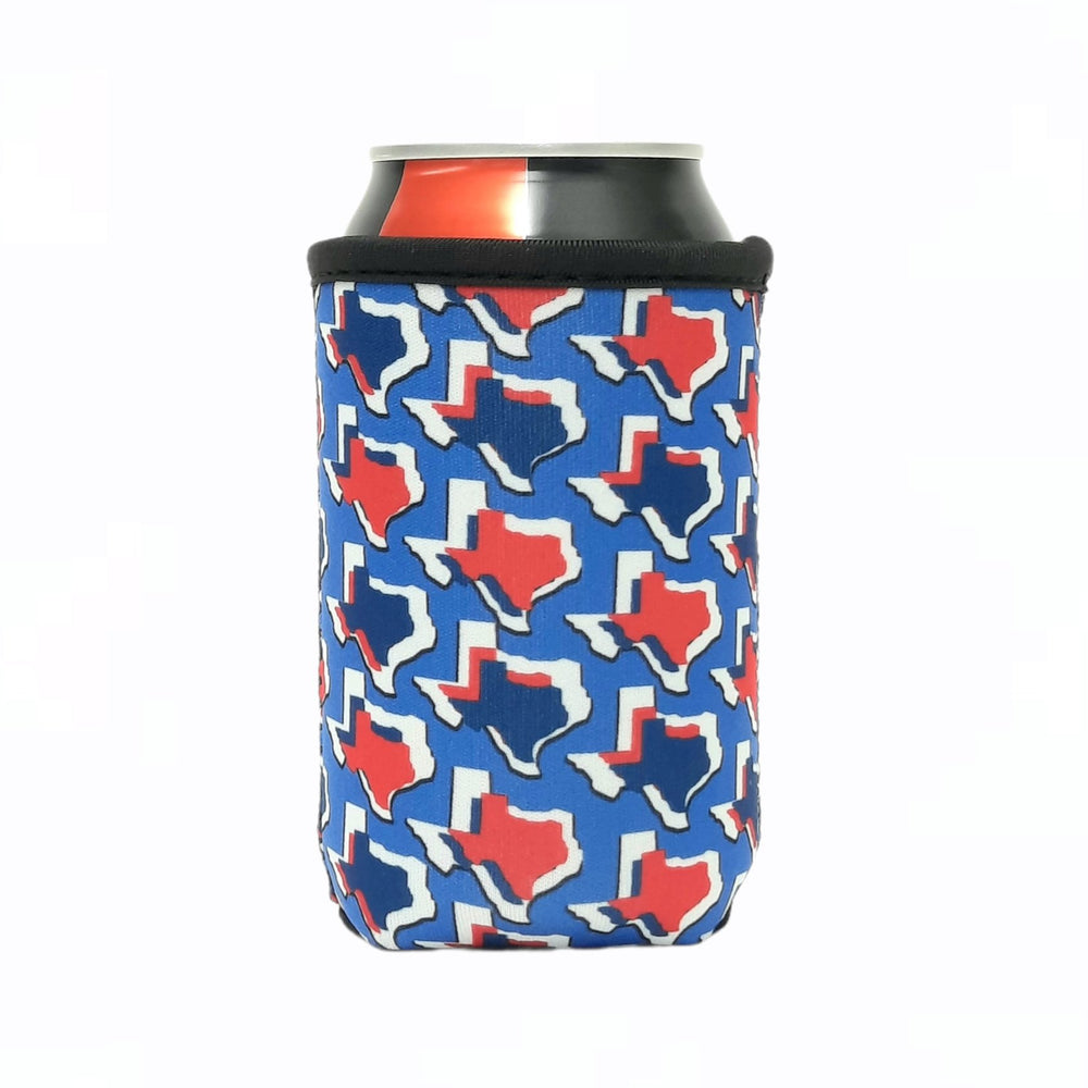 Red White & Texas 12oz Regular Can Sleeve - Drink Handlers