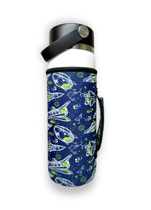 Rocket Ships 16-24oz Soda & Water Bottle / Tallboy Can Handler™ - Drink Handlers
