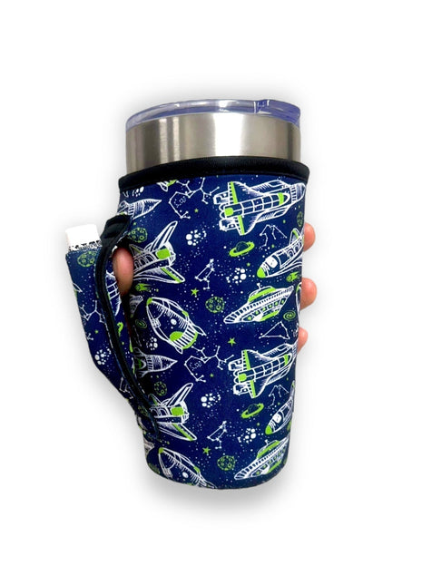 Rocket Ships 20oz Large Coffee / Tea / Tumbler Handler™ - Drink Handlers