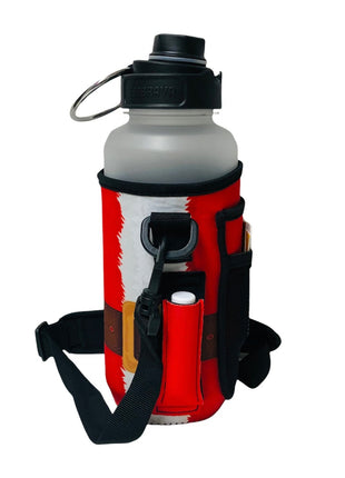 Santa 30-40oz Tumbler Handler™ With Carrying Strap - Drink Handlers