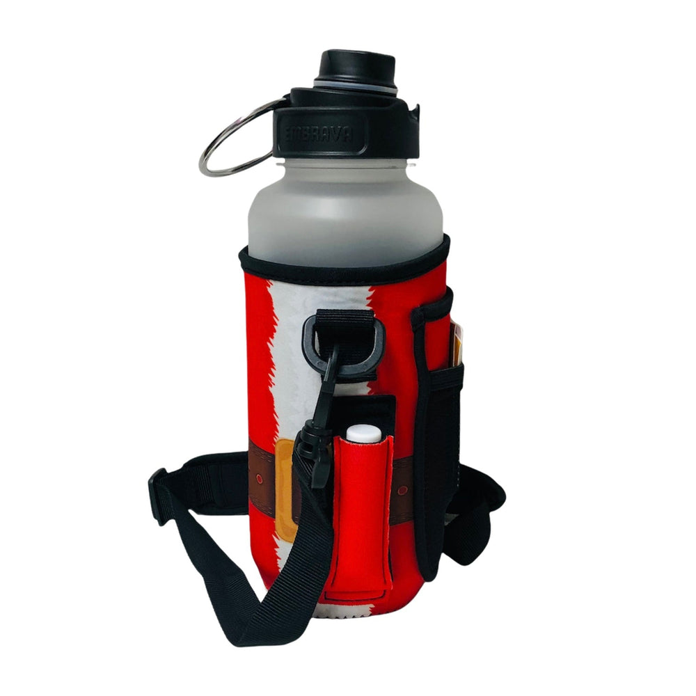 Santa 30-40oz Tumbler Handler™ With Carrying Strap - Drink Handlers