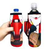 Santa's List 16-24oz Soda & Water Bottle / Tallboy Can Handler™ - Drink Handlers