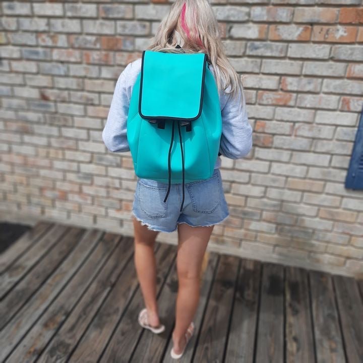Sea Foam Green Backpack - Drink Handlers