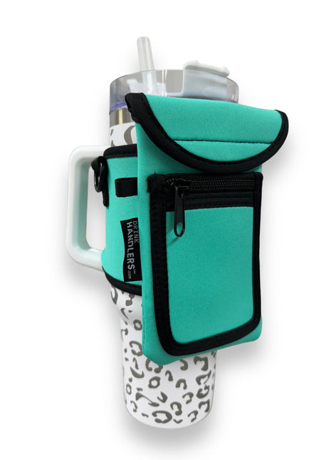 Sea Foam Green Wrap Around Drink Pocket *PREORDER* - Drink Handlers
