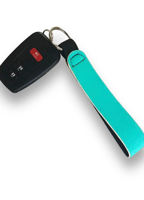 Sea Foam Green Wristlet Keychain - Drink Handlers