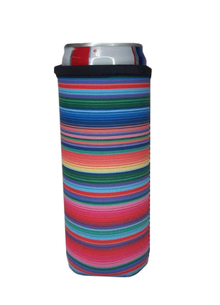 Serape 12oz Slim Can Sleeve - Drink Handlers