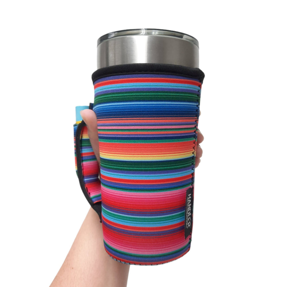 Serape 20oz Large Coffee / Tea / Tumbler Handler™ - Drink Handlers