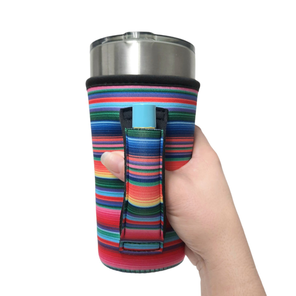 Serape 20oz Large Coffee / Tea / Tumbler Handler™ - Drink Handlers