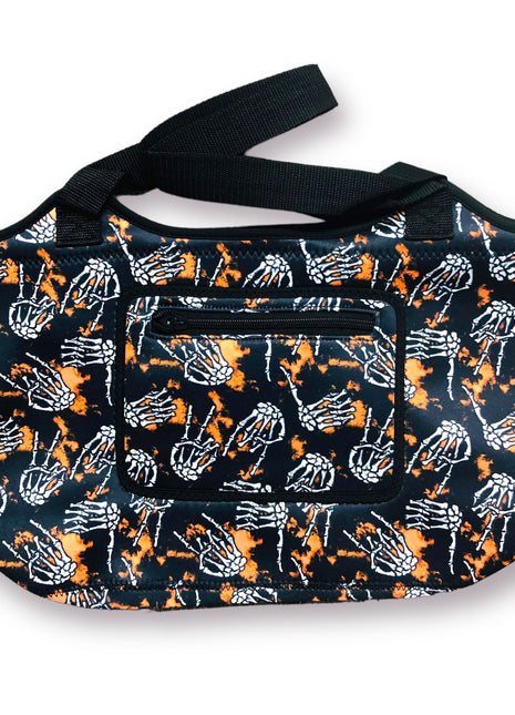 Skeleton Hands Neoprene Tote - Drink Handlers