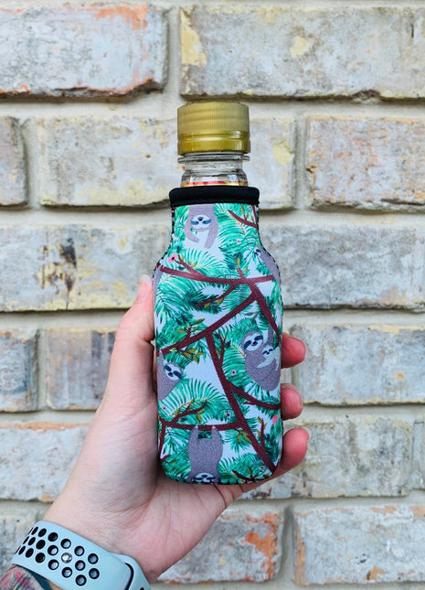 Sloths 8oz Mini Bottleneck Sleeve- Limited Edition* - Drink Handlers